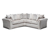 Harrison Corner Sofa Cream - Envogue Furniture uk