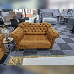 Elegance Chesterfield Sofa 3+2 GOLD