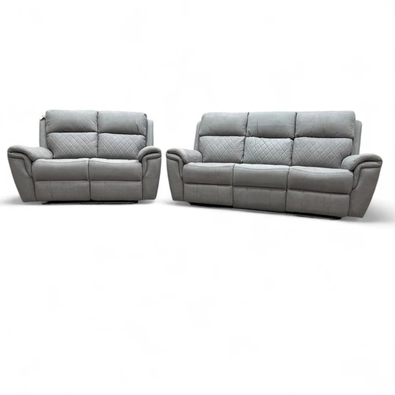 Florence Fabric Electric Recliner Sofa 3+2 Seater - Envogue Furniture uk