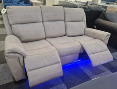 Florence Fabric Electric Recliner Sofa 3+2 Seater - Envogue Furniture uk