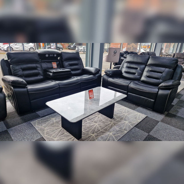 Hafsa Music Leather Electric Recliners 3+2 Seater Sofa