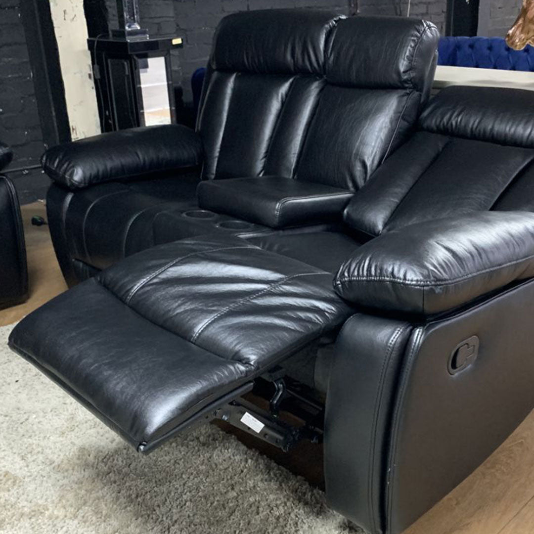 Vancouver Leather Recliner Sofa 3+2 Seater - Envogue Furniture