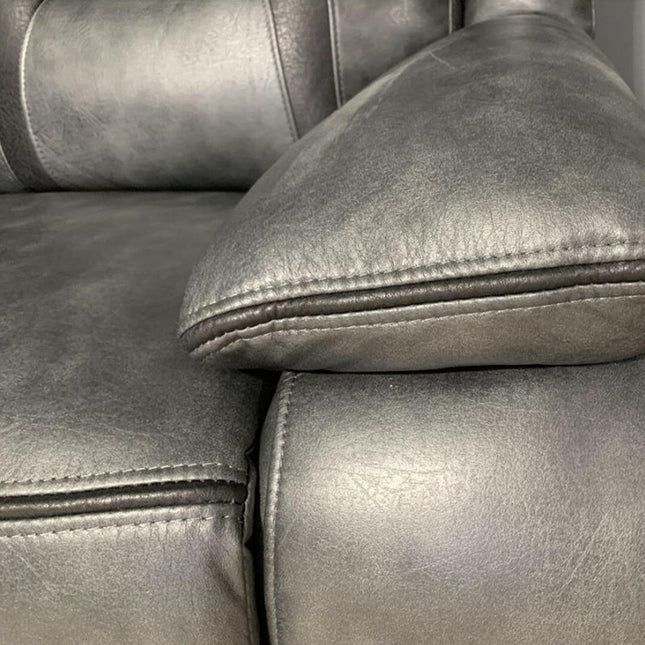 Nova Electric Recliner Real Leather Sofa 3+2 Seater - Envogue Furniture