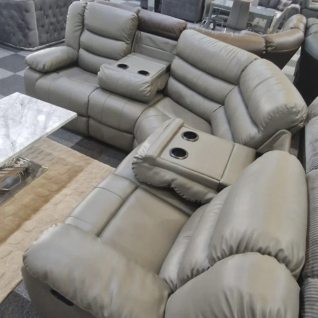 Sorrentino Recliner Corner Sofa Aire Leather