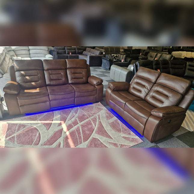 Hafsa Music Leather Electric Recliners 3+2 Seater Sofa