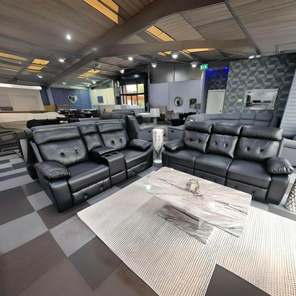 Parada Leather Recliner Sofa 3+2 Seater - Envogue Furniture