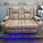 Mocha / Leather / 2 Seater