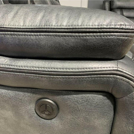 Nova Electric Recliner Real Leather Sofa 3+2 Seater - Envogue Furniture