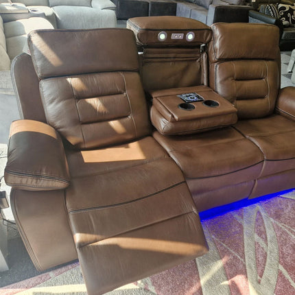 Hafsa Music Leather Electric Recliners 3+2 Seater Sofa
