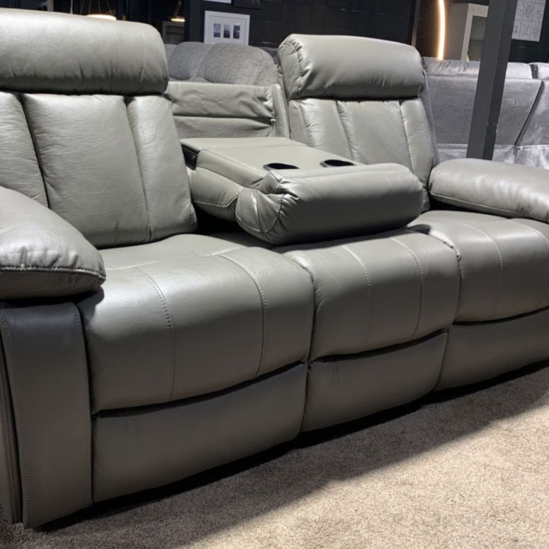 Vancouver Leather Recliner Sofa 3+2 Seater - Envogue Furniture