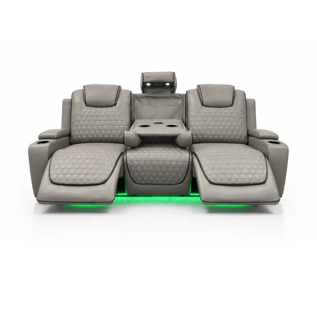 Leather Electric Recliner Sofa 2 And 3 Seater
