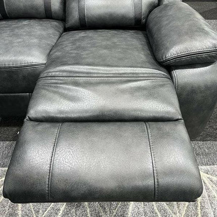 Nova Electric Recliner Leather Corner Sofa