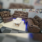 Brown / 3+2+1 Seater