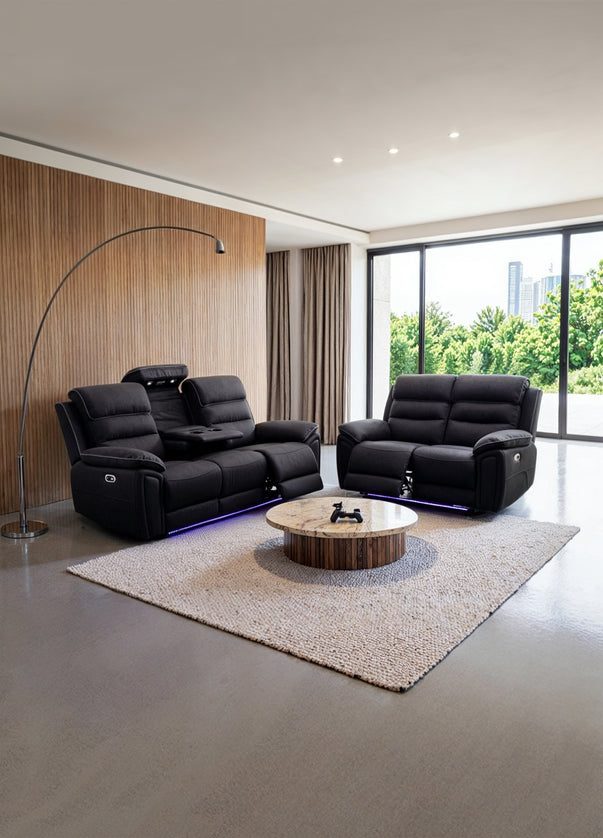 Milano Electric Recliner - Fabric Sofas 3+2 Seater