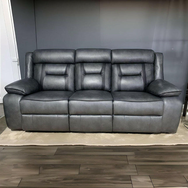 Nova Electric Recliner Real Leather Sofa 3+2 Seater - Envogue Furniture