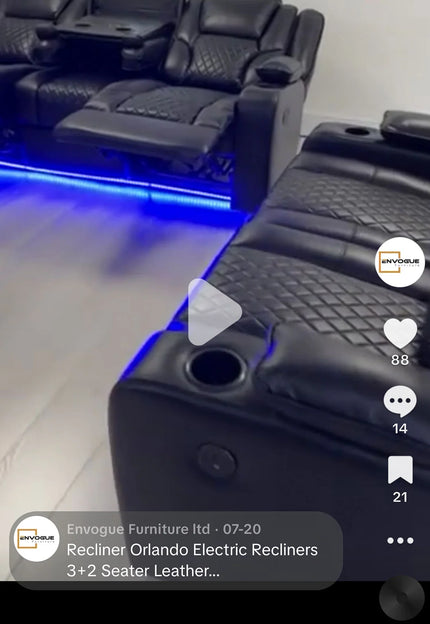 <strong>Orlando Electric Recliners 3+2</strong> -Orlando Electric Recliners 3+2..