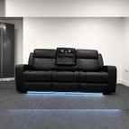 Black / 3 Seater