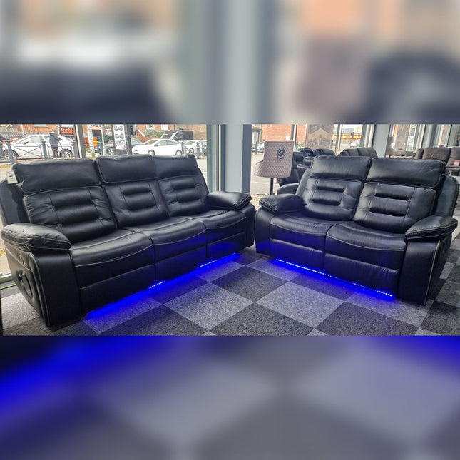 Hafsa Music Leather Electric Recliners 3+2 Seater Sofa