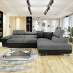 Grey-Black / Right Hand Facing Corner
