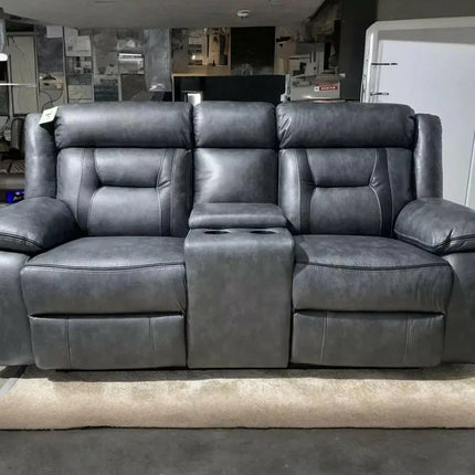 Nova Leather 2 Seater Power Recliner Sofa ...
