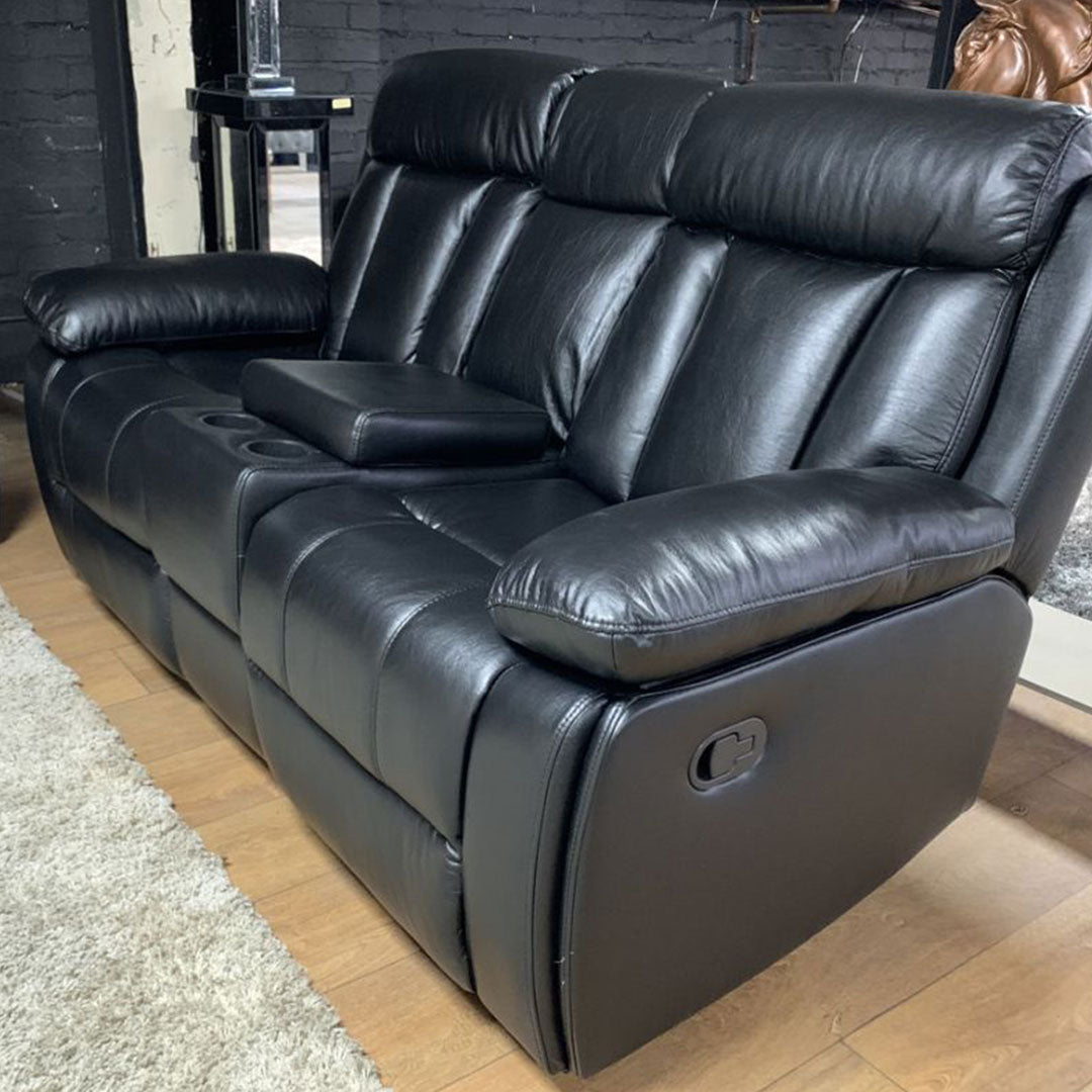 Vancouver Leather Recliner Sofa 3+2 Seater - Envogue Furniture