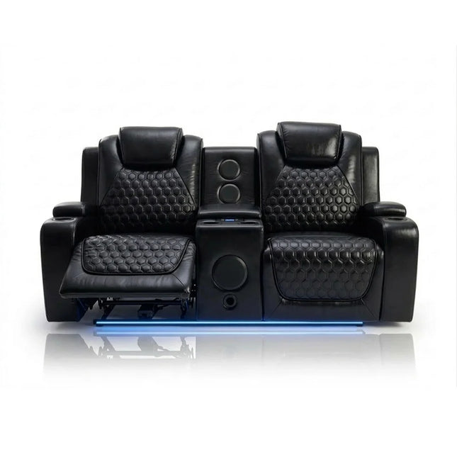 Leather Electric Recliner Sofa 2 And 3 Seater
