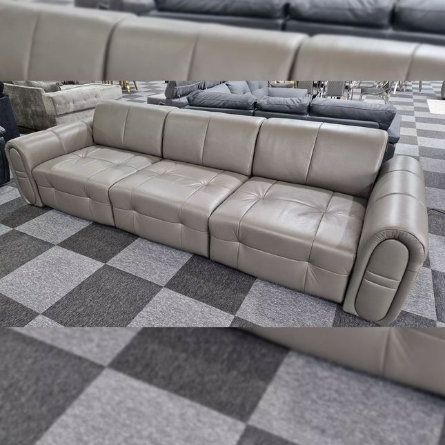 Ishac Leather Sofa Bed