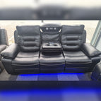 Black / 3 Seater