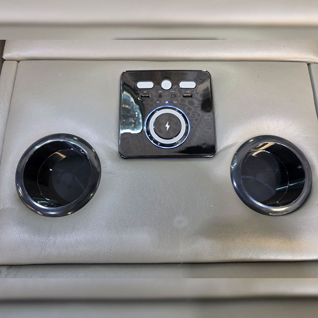 Parada Leather Electric Recliner Sofa 3+2 Seater-Bluetooth/USB/C-Type/Led/Cooling-Heating Cup Holders