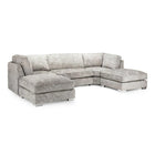 Bishop U-Shaped Sofa Truffle Luxe Chenille
