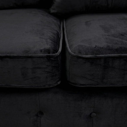 Olympia Plush Velvet 3+2 Sofa set