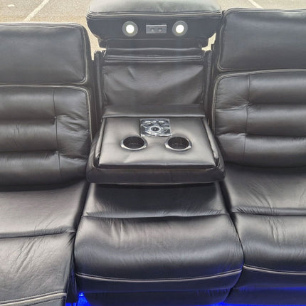 Hafsa Music Leather Electric Recliners 3+2 Seater Sofa