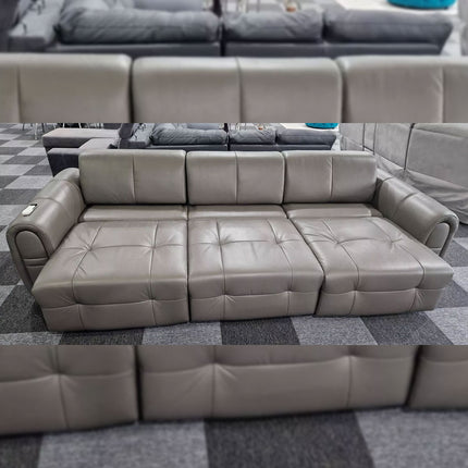 Leather Sofa Bed