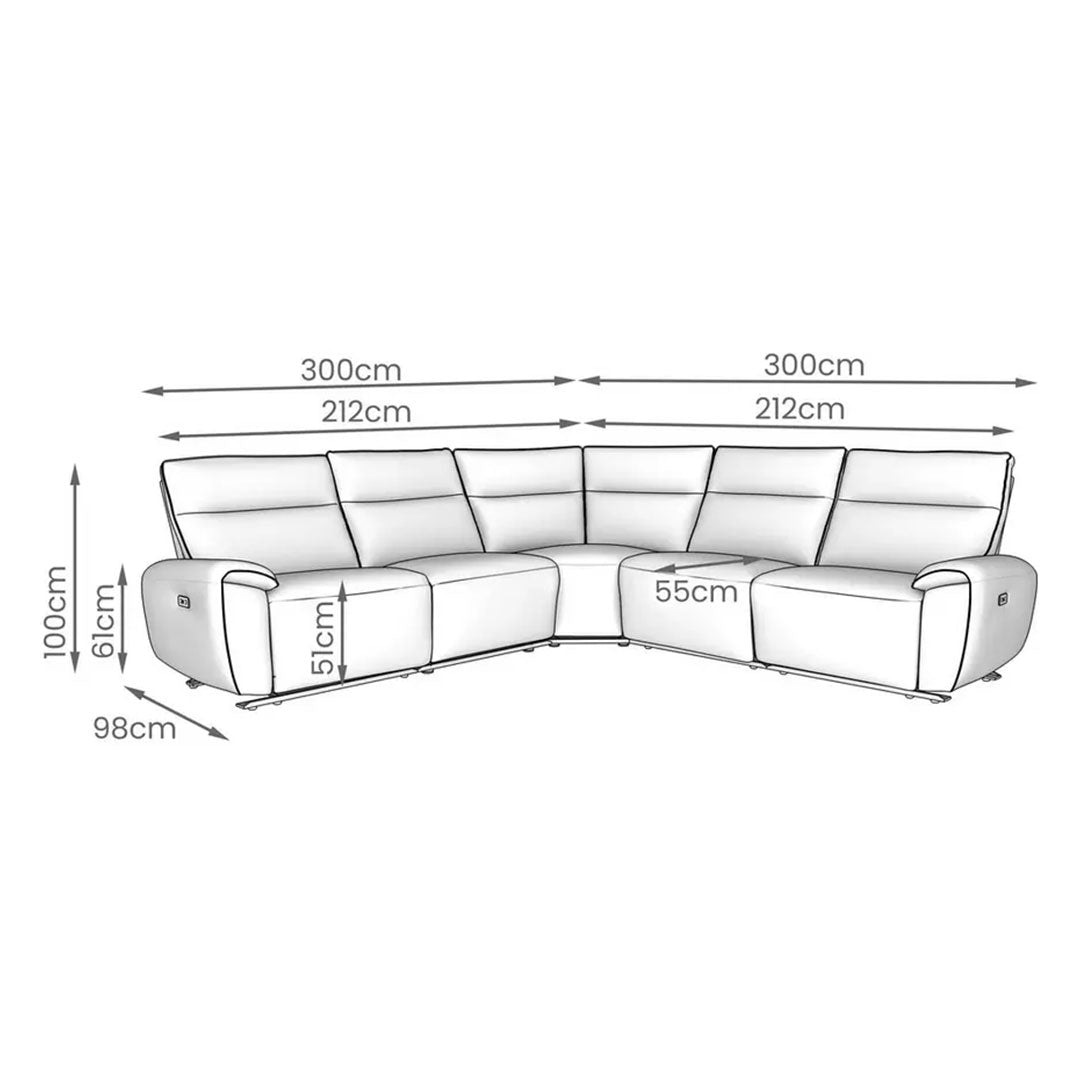 Aussie Express Fabric Recliner