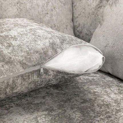 Bishop U-Shaped Sofa Truffle Luxe Chenille