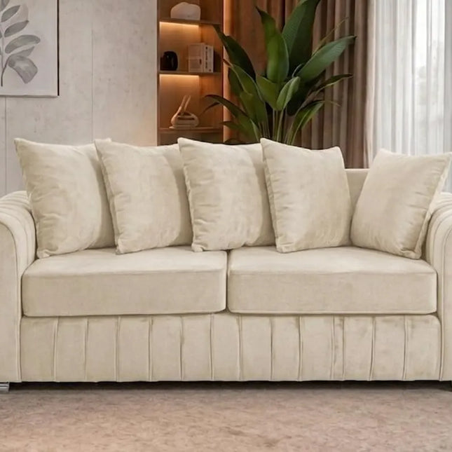 Lily 3+2 Seater Sofa Set – Modern Plush Living Room Suite