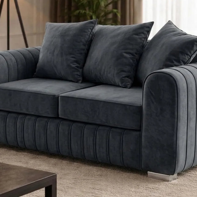 Lily 3+2 Seater Sofa Set – Modern Plush Living Room Suite