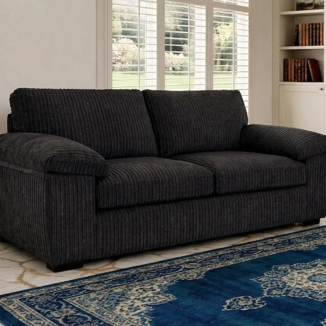 Jumbo Cord 3 And 2 Seater Sofas