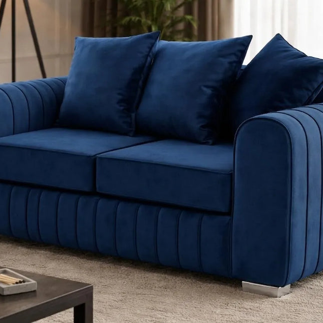 Lily 3+2 Seater Sofa Set – Modern Plush Living Room Suite