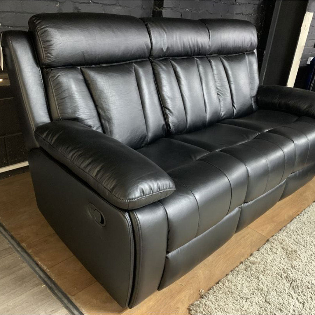 Vancouver Leather Recliner Sofa 3+2 Seater - Envogue Furniture