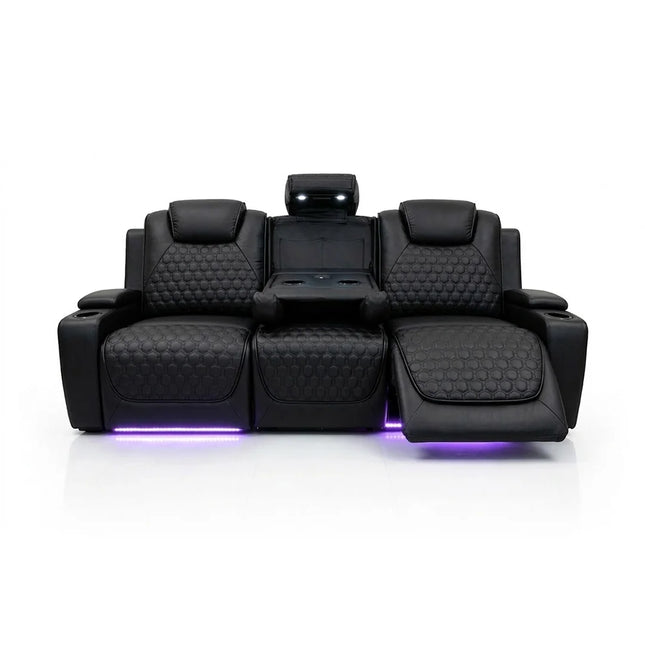 Leather Electric Recliner Sofa 2 And 3 Seater
