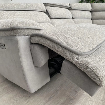 Lakelyn Express Corner Sofa Fabric Electric Recliner
