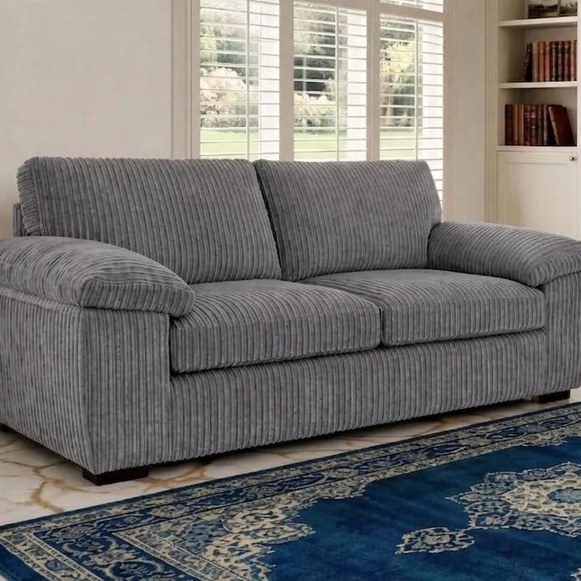 Jumbo Cord 3 And 2 Seater Sofas