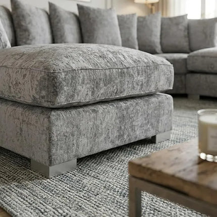 Bishop U Shape Scatter back Corner Sofa Set In Truffle Or ...
