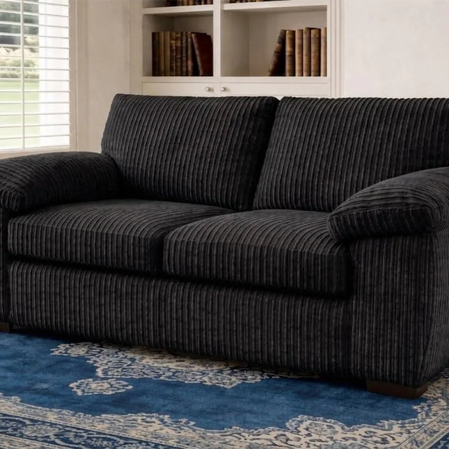 Jumbo Cord 3 And 2 Seater Sofas