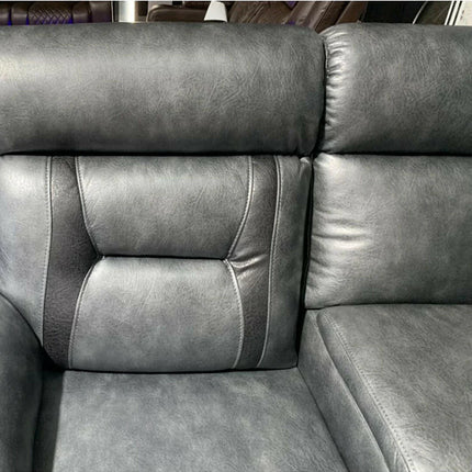 Nova Electric Recliner Real Leather Sofa 3+2 Seater - Envogue Furniture
