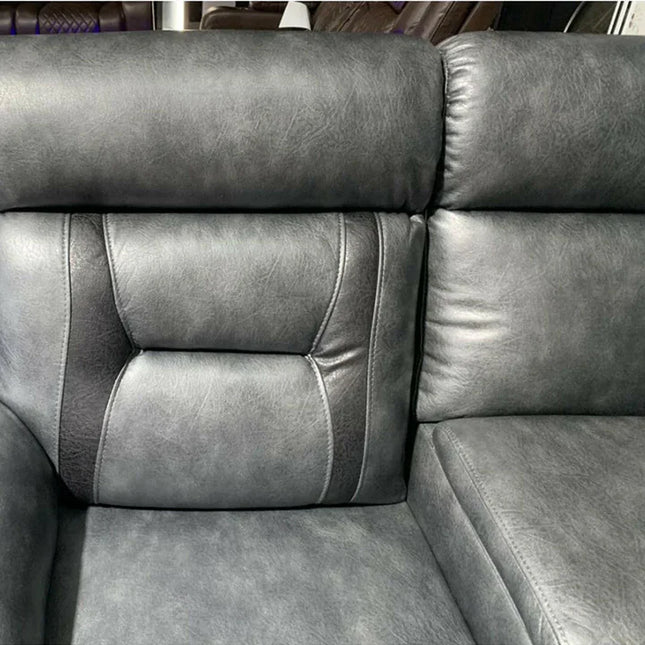Nova Leather 2 Seater Power Recliner Sofa ...
