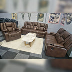 Brown / Leather / 3+2+1