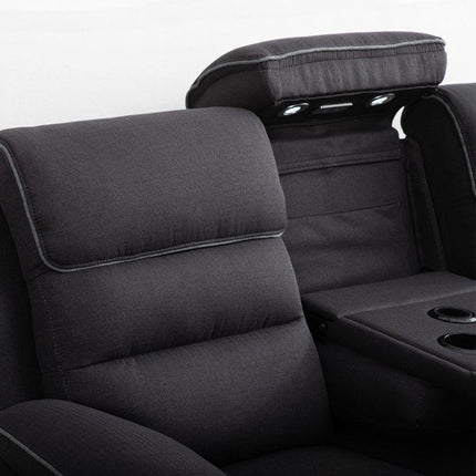 Milano Electric Recliner - Fabric Sofas 3+2 Seater