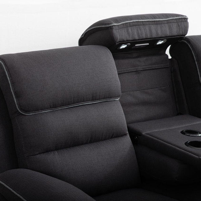 Milano Electric Recliner - Fabric Sofas 3+2 Seater